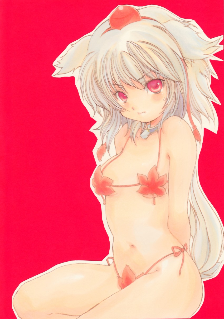 inubashiri momiji (touhou) drawn by nishina_masato
