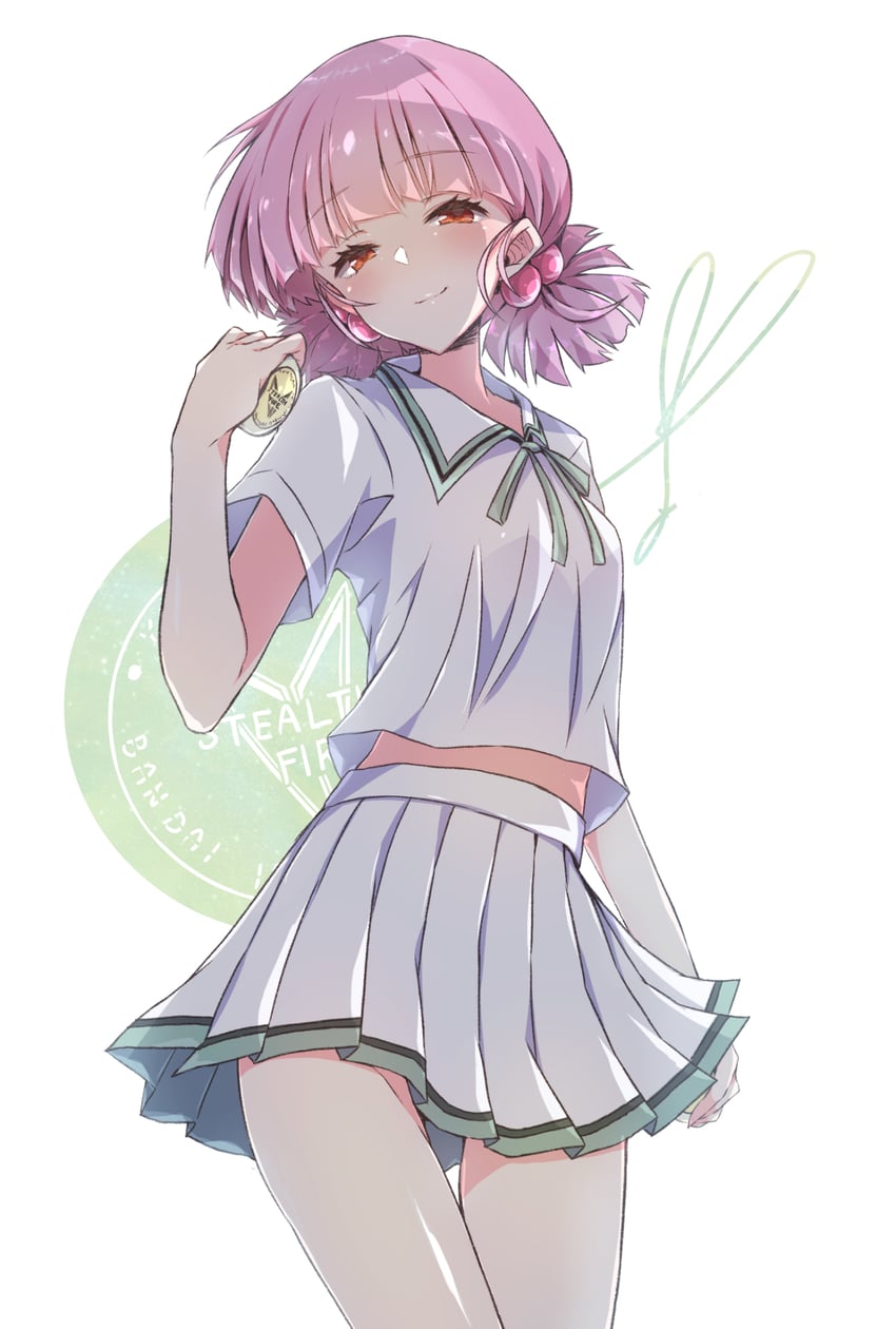 kirisaki mai (chousoku spinner) drawn by mosui_(kori_can)