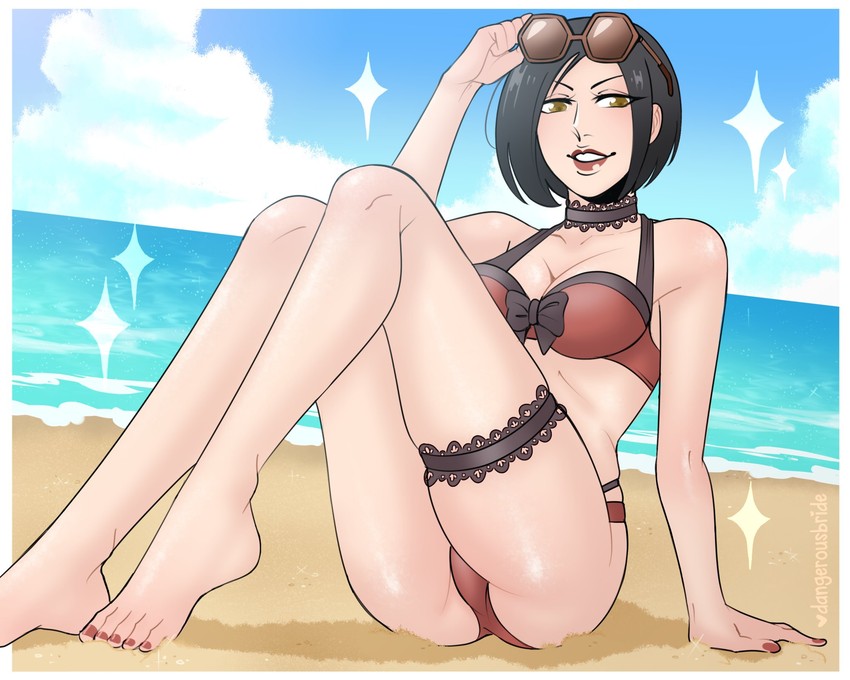 ada wong (resident evil and 1 more) drawn by dangerousbride
