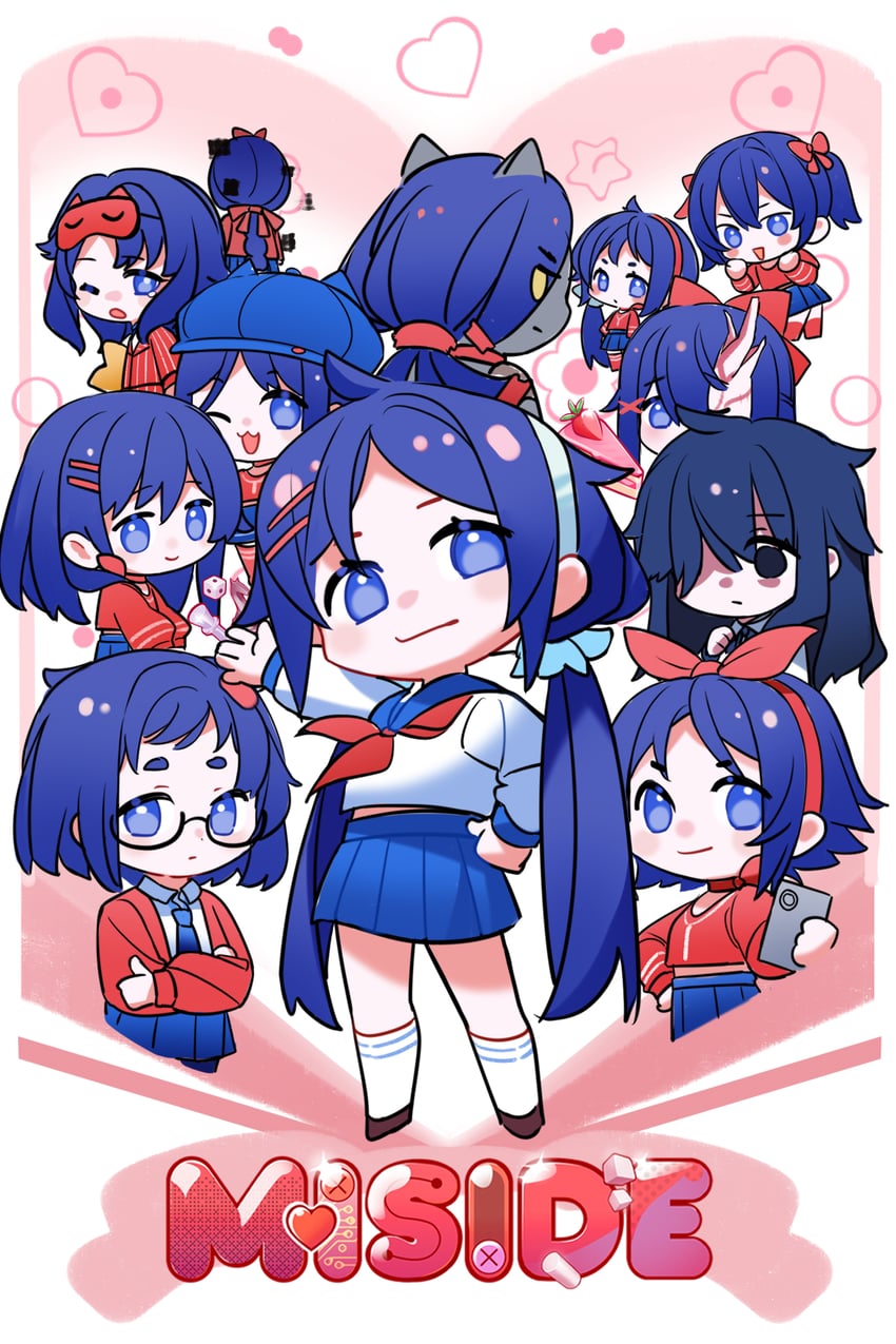 mita, cool mita, crazy mita, kind mita, mila, and 7 more (miside)