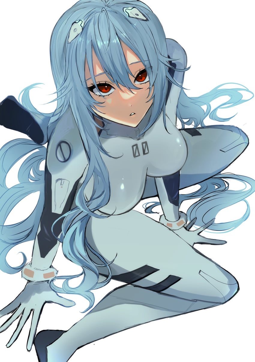 ayanami rei (neon genesis evangelion and 2 more) drawn by hotaboshi_yazuki
