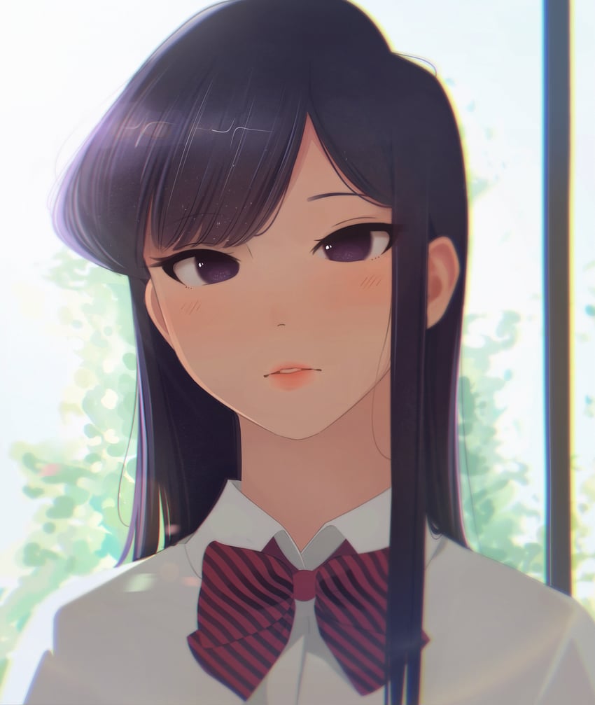 komi shouko (komi-san wa komyushou desu) drawn by hanr10