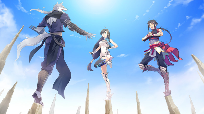 pairon, ryuga, and fenrir (shining and 2 more) drawn by tony_taka