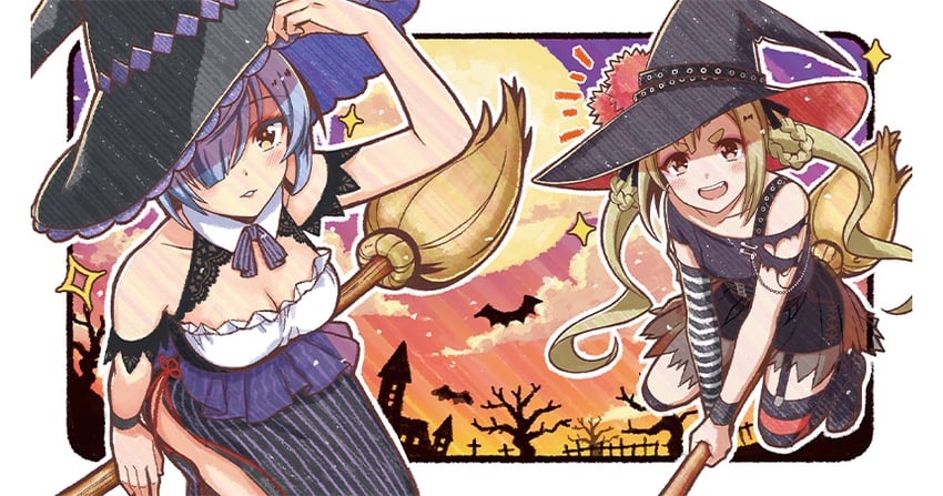 toudou taira and hifumi yuri (cinderella series and 1 more) drawn by hanako_(akatsuki)
