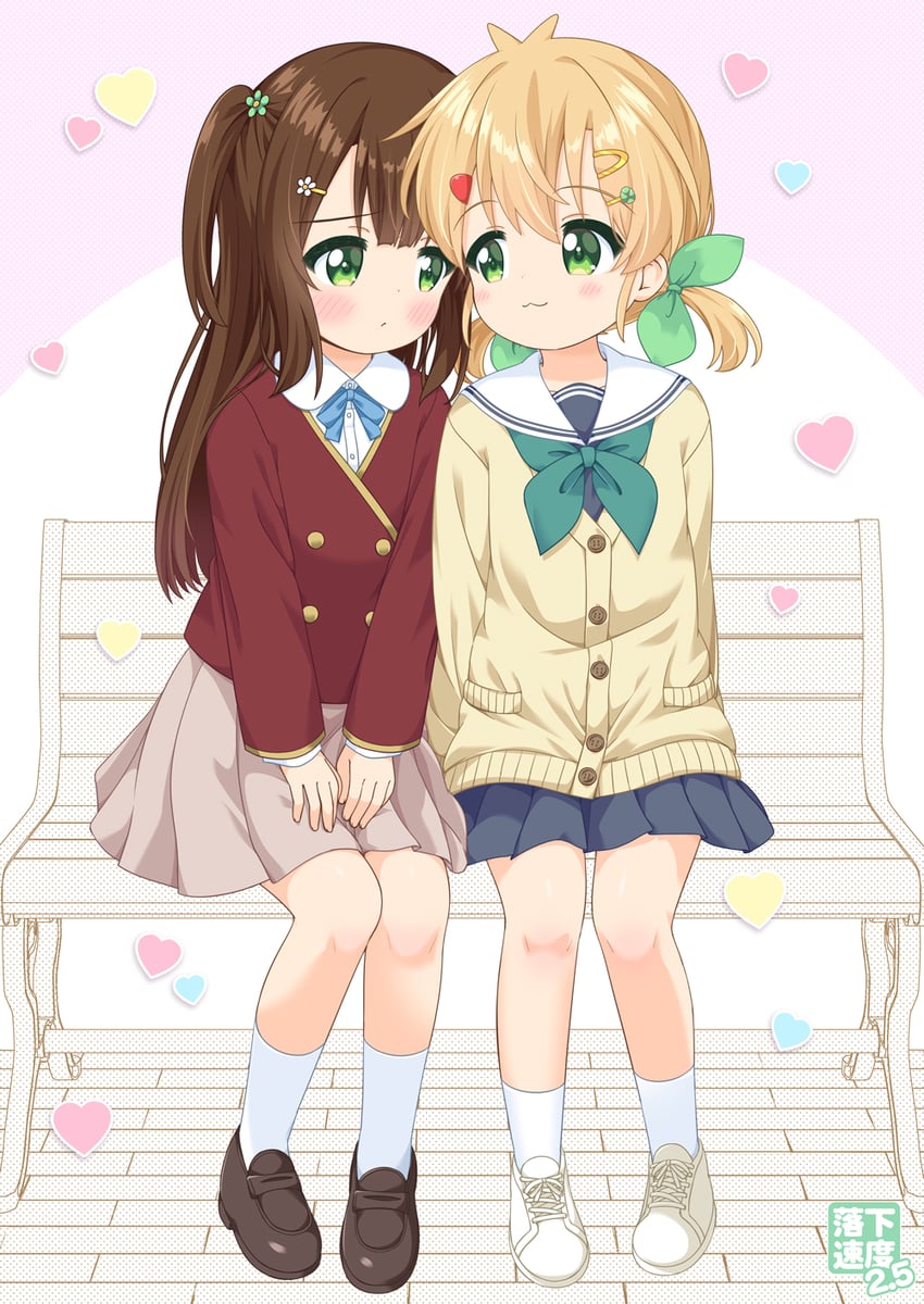 hao and kaorin (original) drawn by pila-pela