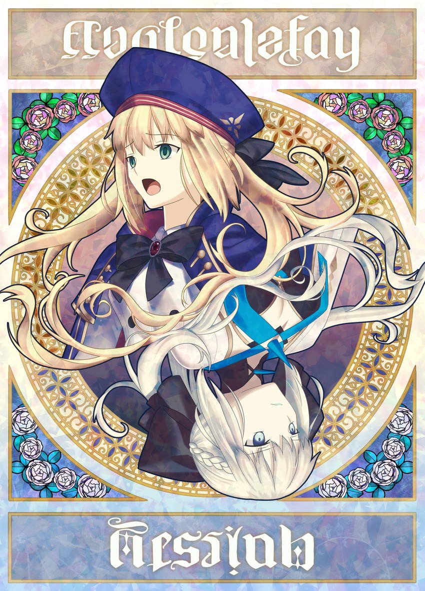 morgan le fay and aesc (fate and 1 more) drawn by mosucchi