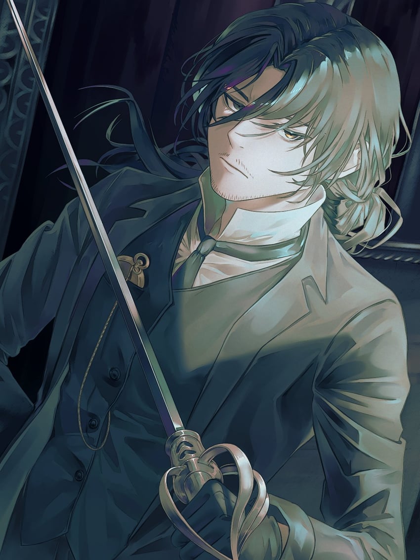 gregor (project moon and 1 more) drawn by nininininil