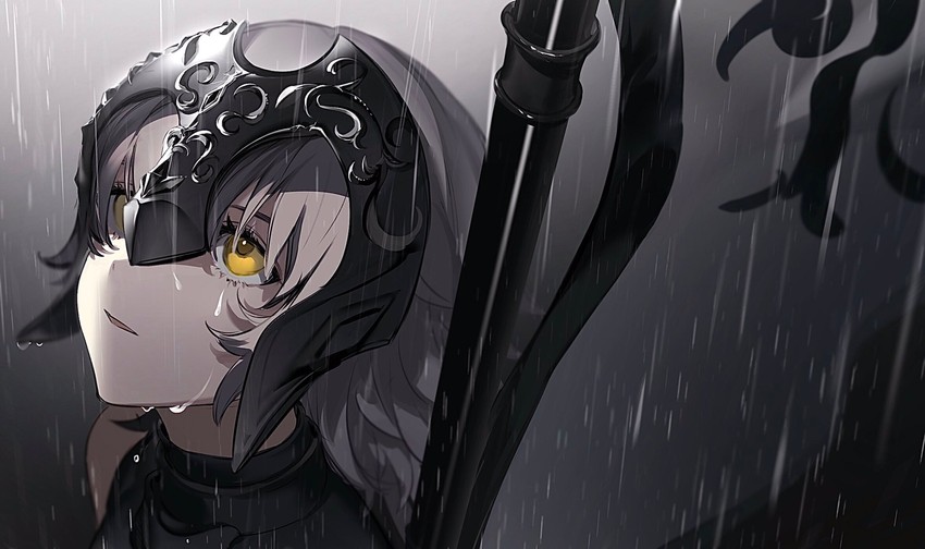 jeanne d'arc alter (fate and 1 more) drawn by hoojiro