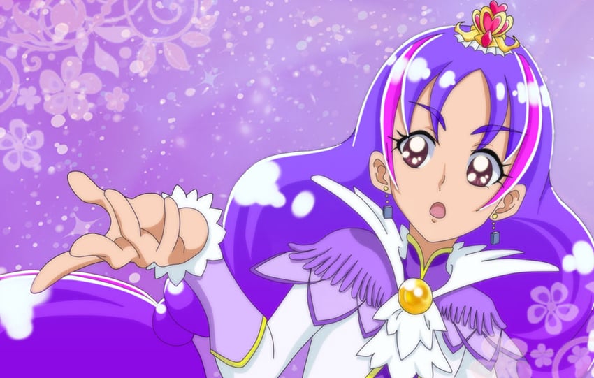 nanase yui (precure and 1 more) drawn by tetchin_(pixiv_687900)