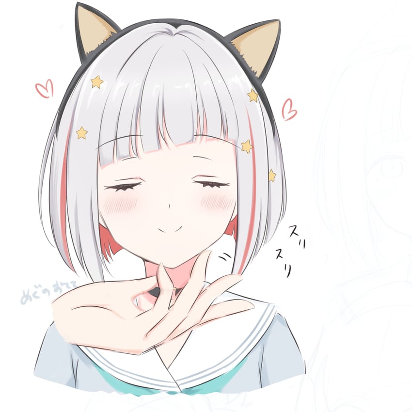fujishima megumi and yugiri tsuzuri (love live! and 1 more) drawn by iroha_(nami3)