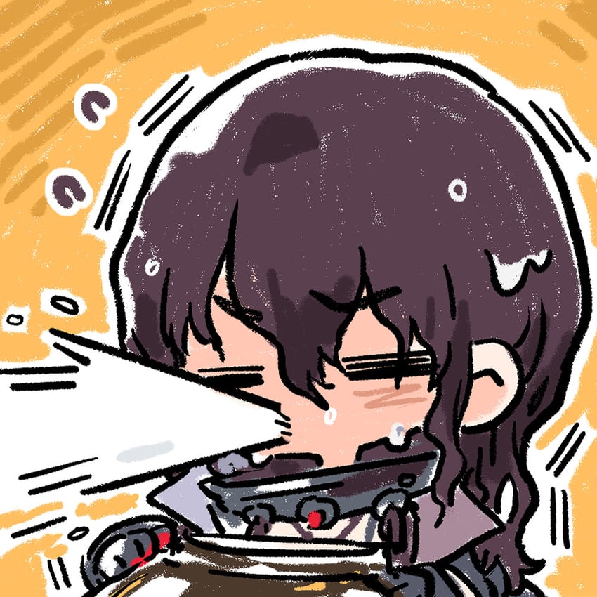 hatsuchiri (girls' frontline and 1 more) drawn by cui_pi_zha_xia_qiu