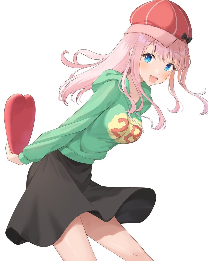 fujiwara chika (kaguya-sama wa kokurasetai ~tensai-tachi no renai zunousen~) drawn by kanaria_hisagi