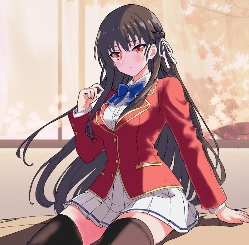 horikita suzune (youkoso jitsuryoku shijou shugi no kyoushitsu e) drawn by rabitan1022