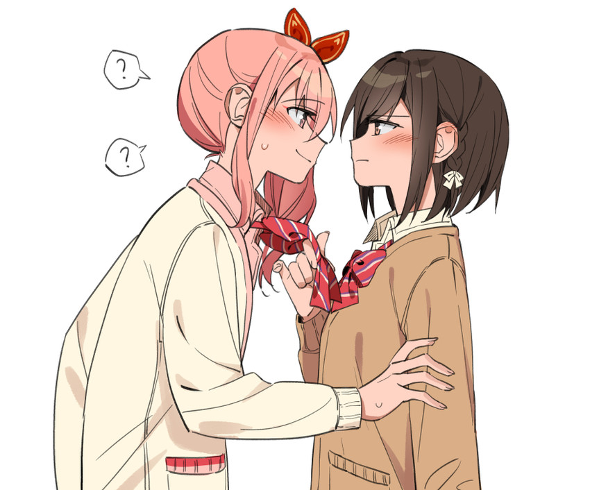 shinonome ena and akiyama mizuki (project sekai) drawn by namgic