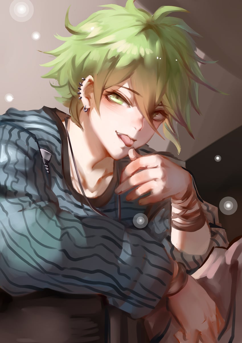 amami rantaro (danganronpa and 1 more) drawn by yaya_(shizuku)
