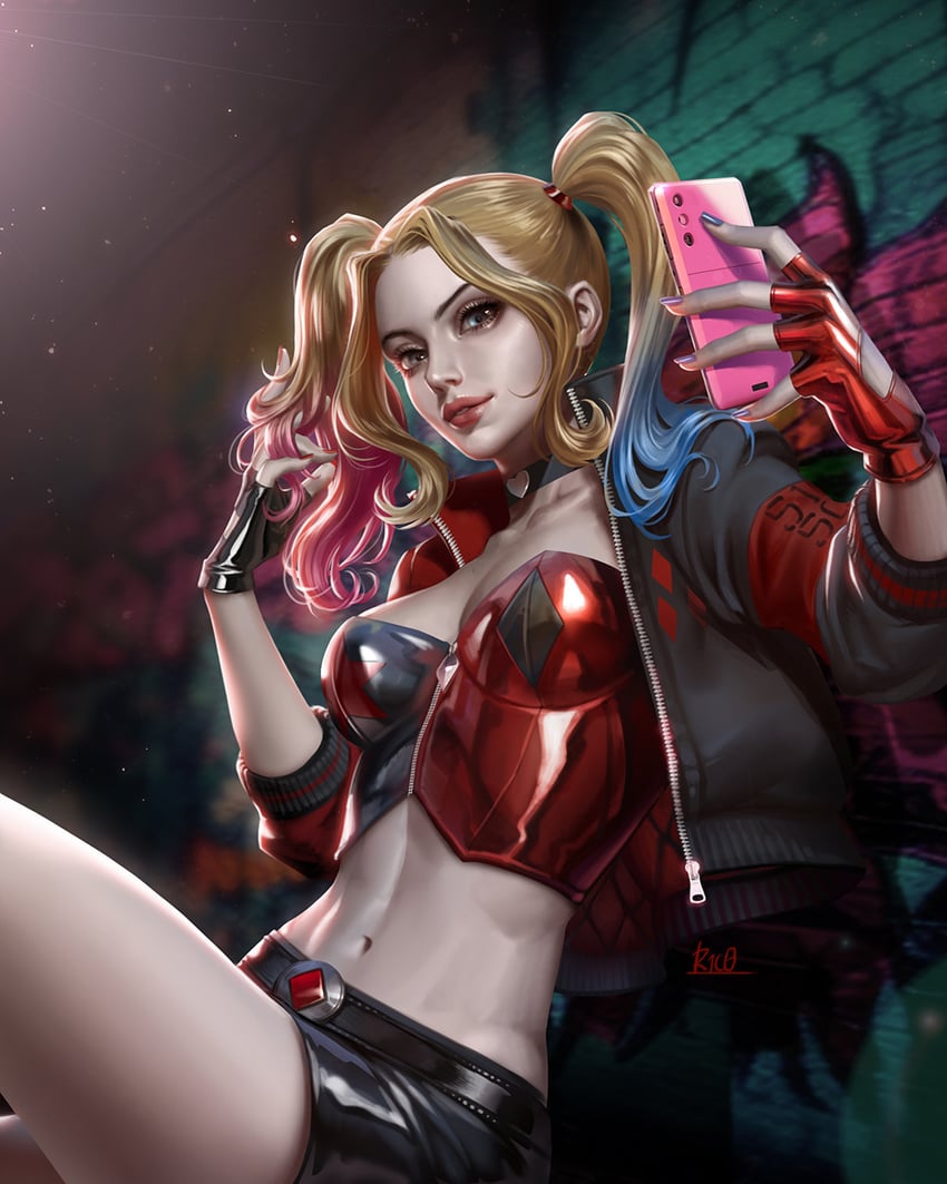 harley quinn (dc comics) drawn by r_1_c_0