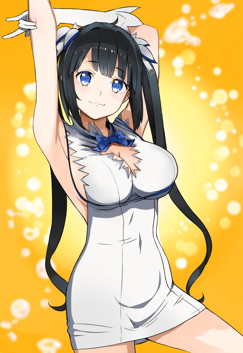 hestia (dungeon ni deai wo motomeru no wa machigatteiru darou ka) drawn by kanata_(chack_fastener)