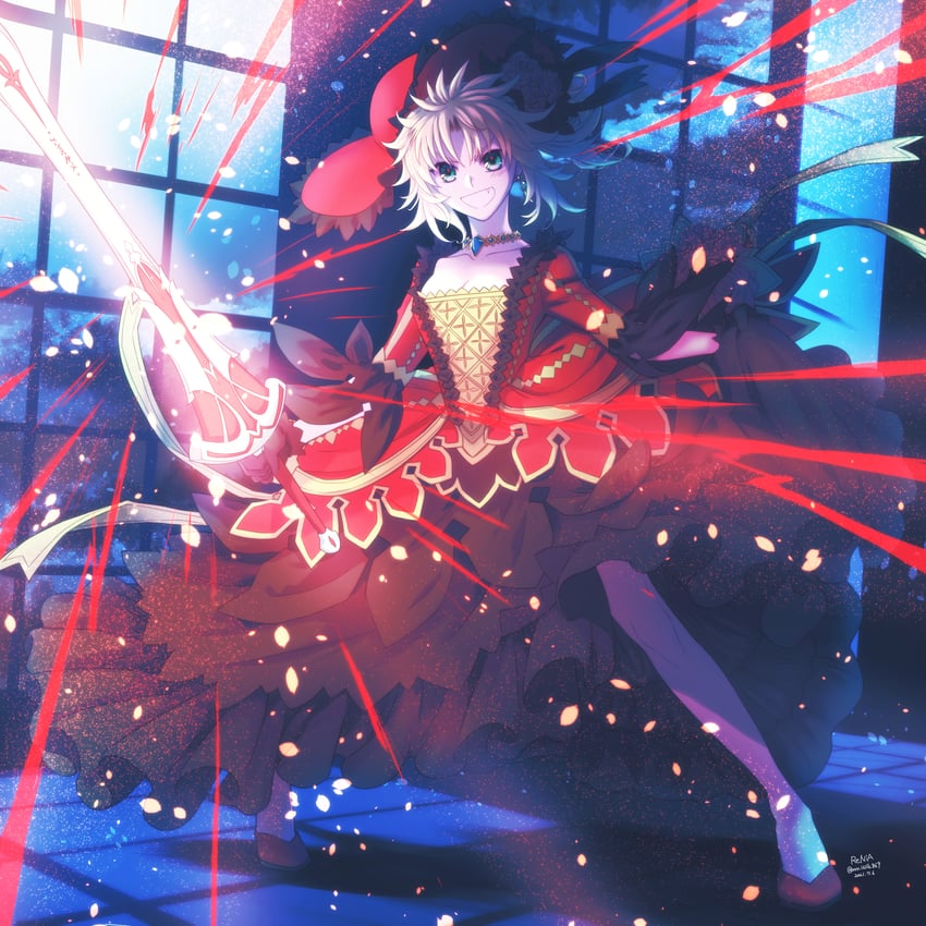 mordred (fate and 1 more) drawn by renia_(xxx_wg_869)