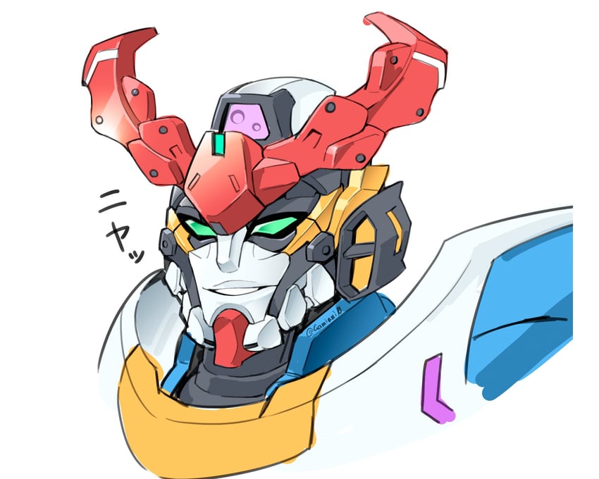gquuuuuux and bravern (gundam and 2 more) drawn by gamiani_zero