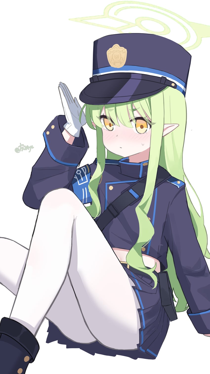hikari (blue archive) drawn by hui_yu_yu_yu_ye