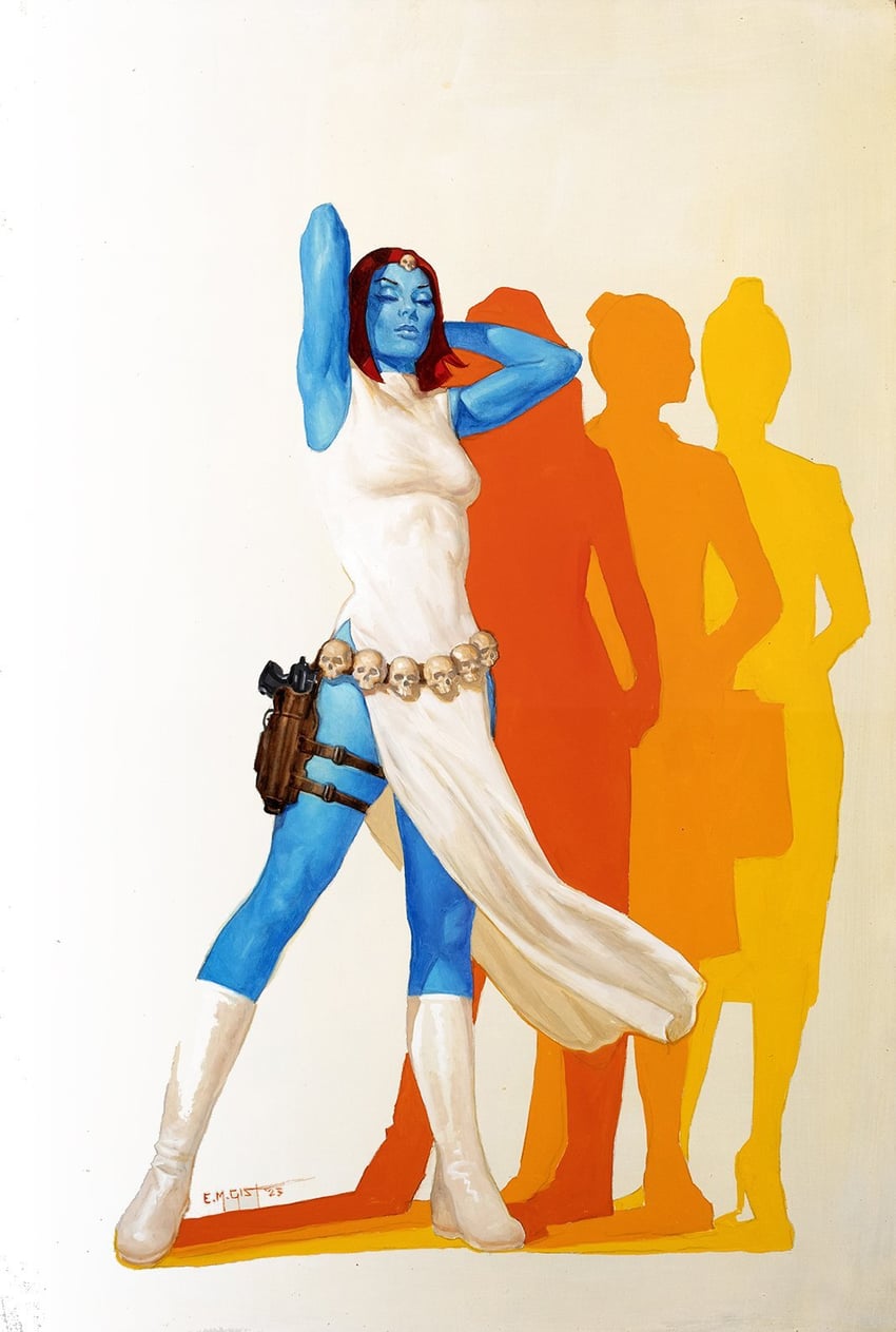 mystique (marvel and 1 more) drawn by erik_gist