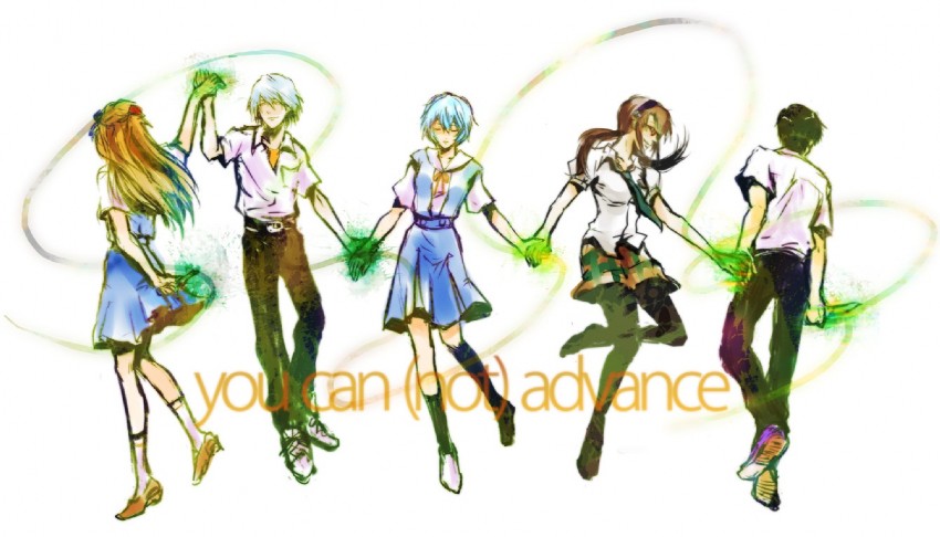 souryuu asuka langley, ayanami rei, ikari shinji, nagisa kaworu, and makinami mari illustrious (neon genesis evangelion and 2 more) drawn by zonsters