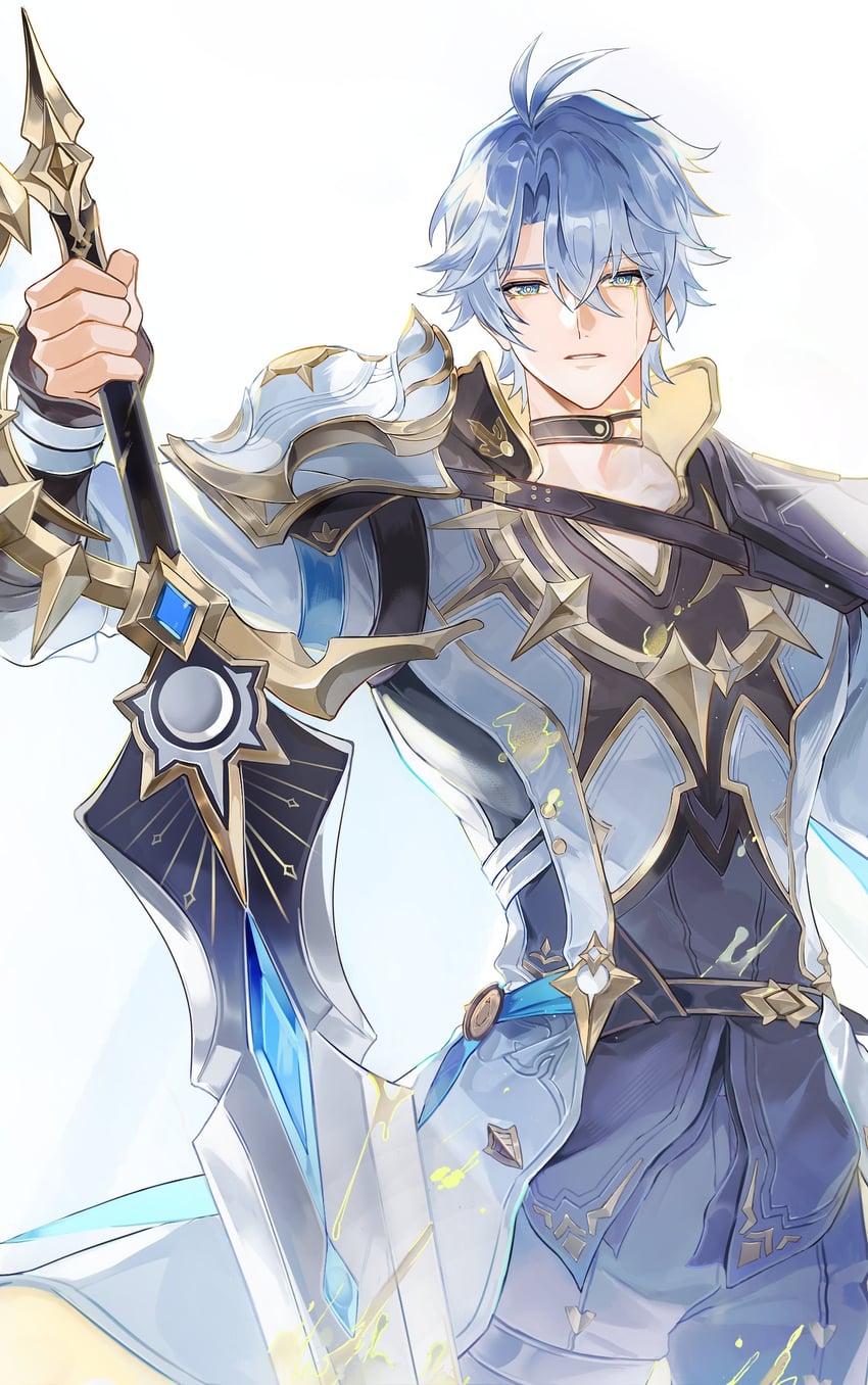 phainon (honkai and 1 more) drawn by hush_(xoxo_hush)