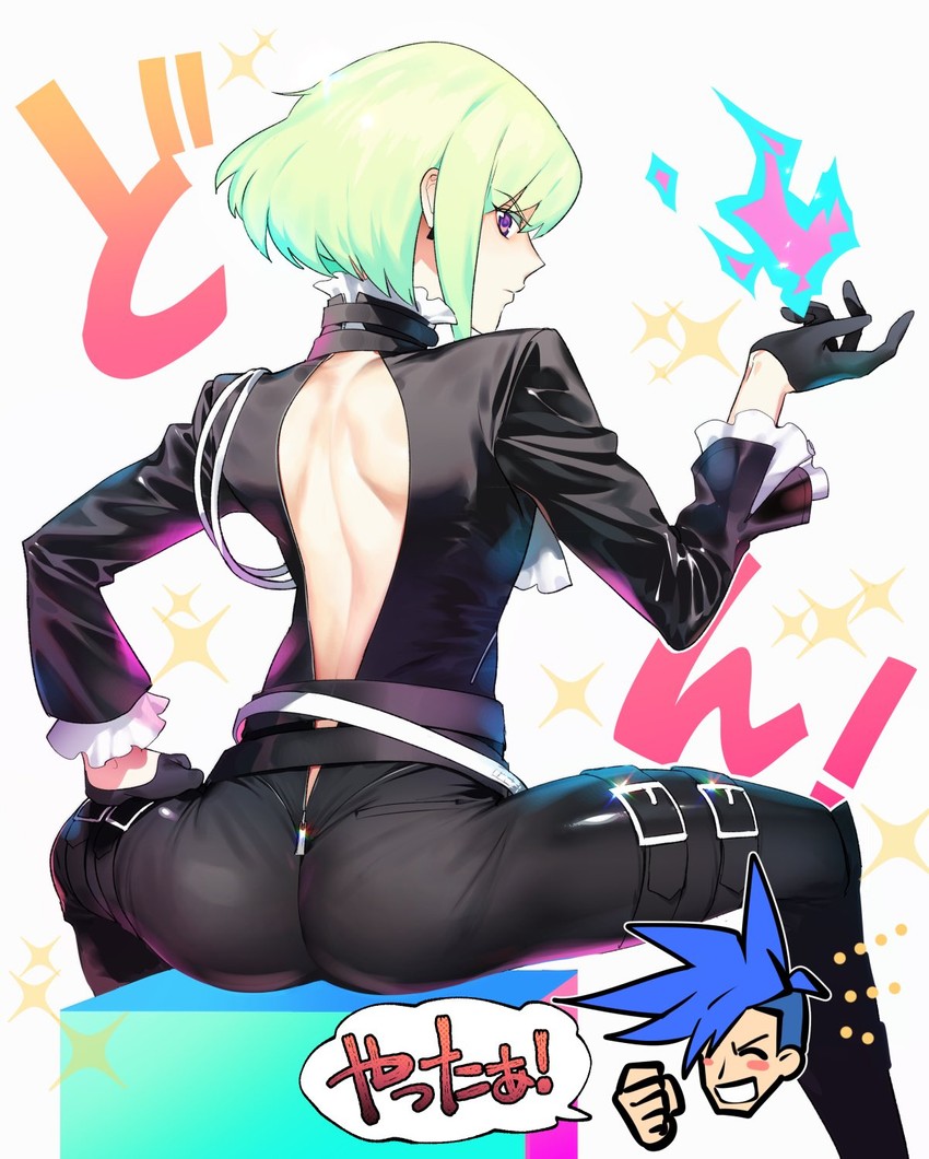 lio fotia and galo thymos (promare) drawn by wadani_hitonori