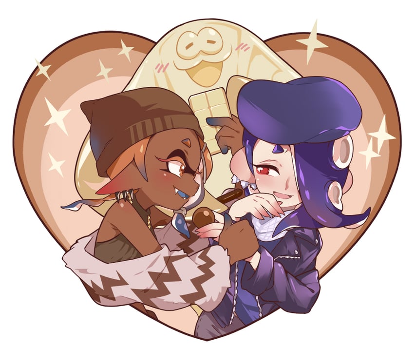 big man, frye, and shiver (splatoon and 1 more) drawn by gomipomi