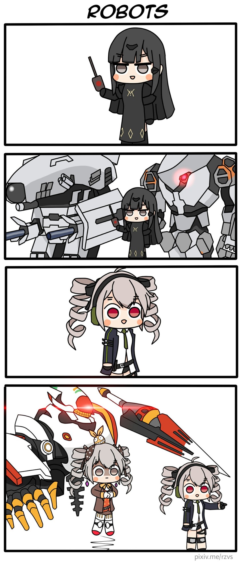 bronya zaychik, homu, project bunny, adeline, nyto, and 3 more (honkai and 3 more) drawn by rzv
