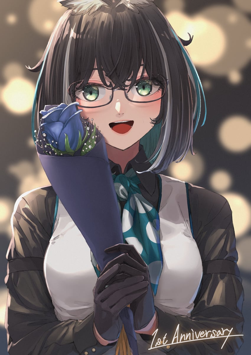 oura rukako (nanashi inc. and 1 more) drawn by atsushima