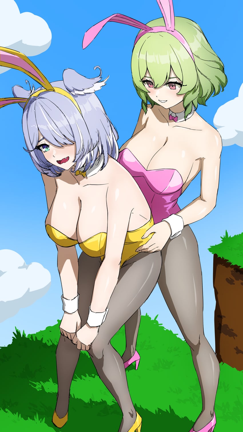 elira pendora and ichika maia (nijisanji and 3 more) drawn by daydarion
