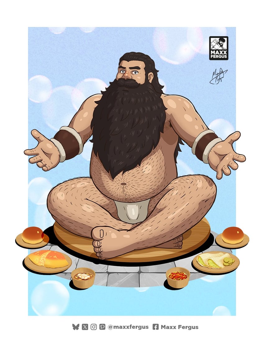 senshi (dungeon meshi) drawn by maxxfergus