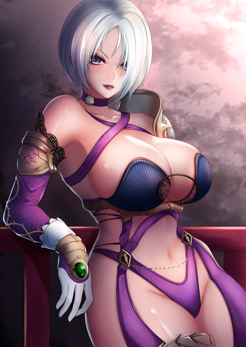 isabella valentine (soulcalibur and 1 more) drawn by uzyou_(momotk1109)