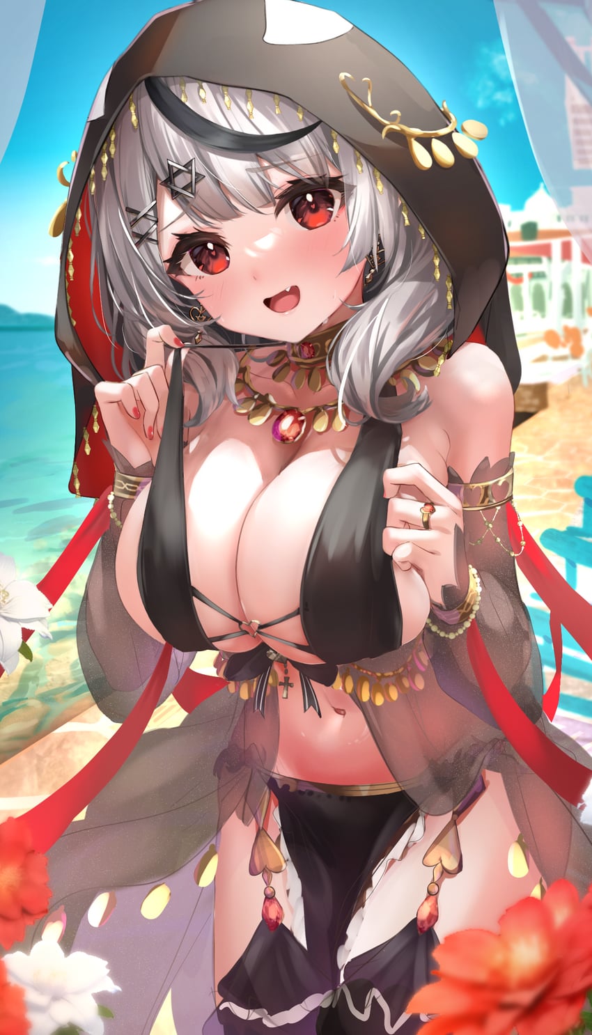 sakamata chloe (hololive) drawn by hai_0013