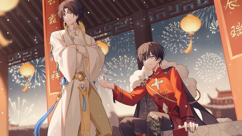 male master and taibai duck (the tale of food) drawn by sleepy1292673668
