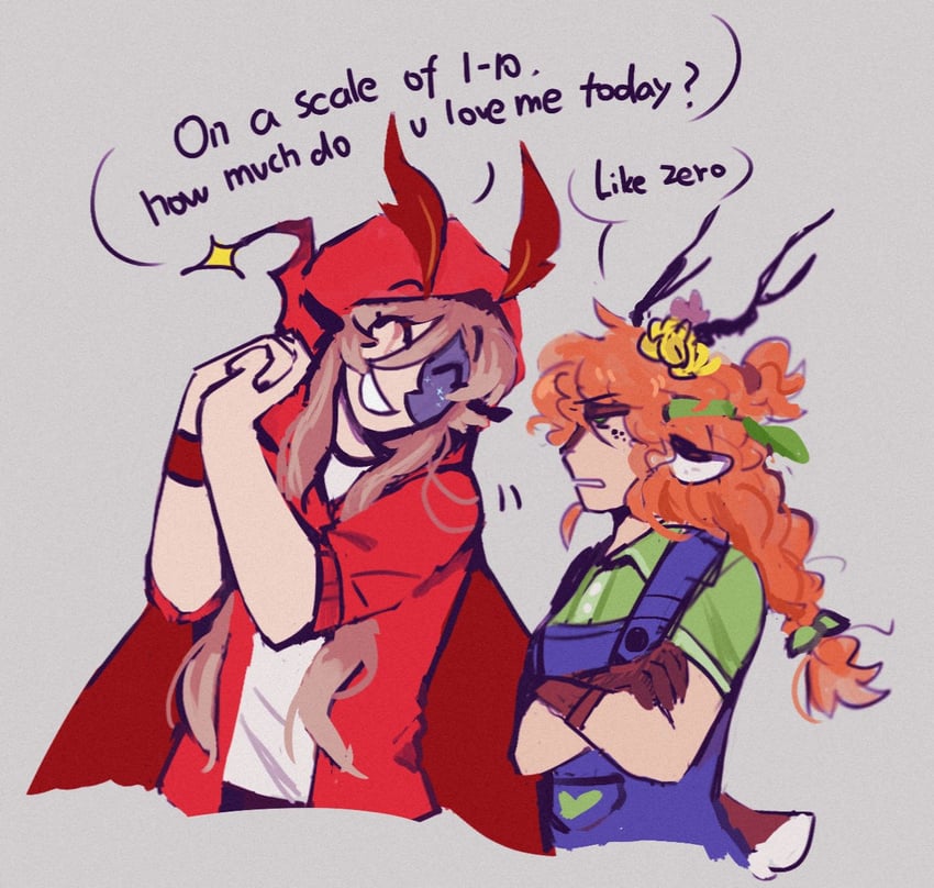 geminitay and pearlescentmoon (minecraft youtube and 2 more) drawn by wolfdrinksnow