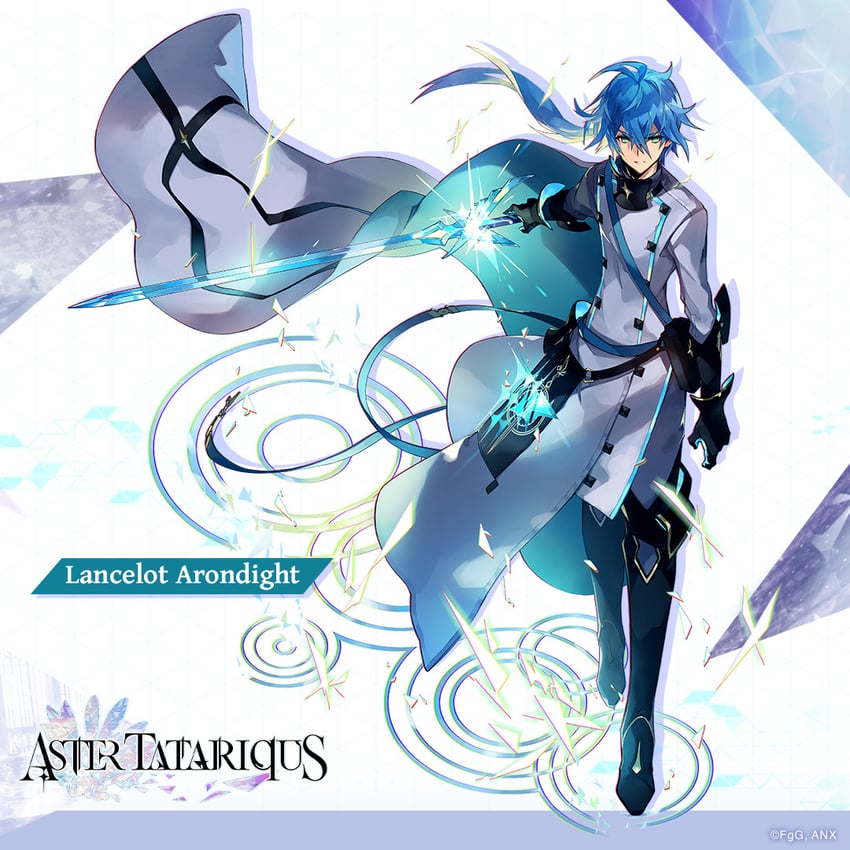 lancelot (aster tatariqus) drawn by da-kuro