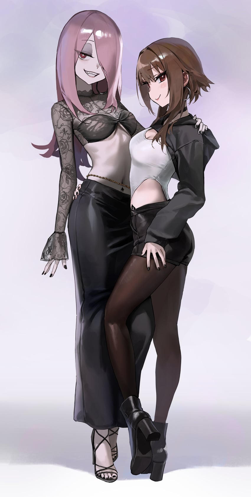 megumin and sucy manbavaran (kono subarashii sekai ni shukufuku wo! and 1 more) drawn by logknn