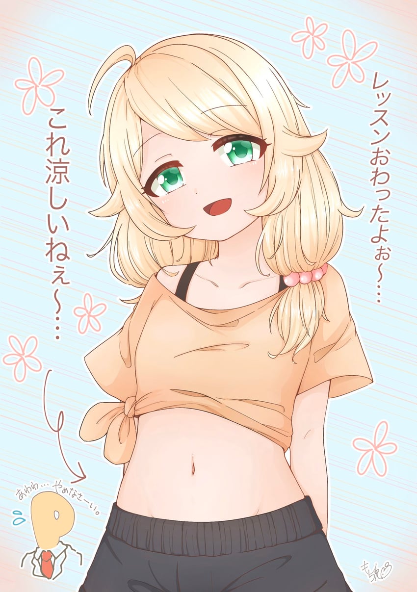 producer, p-head producer, and yusa kozue (idolmaster and 1 more) drawn by mo_chito27