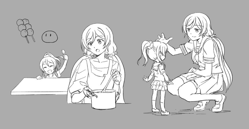 tojo nozomi and ayase eli (love live! and 1 more) drawn by pas_(paxiti)