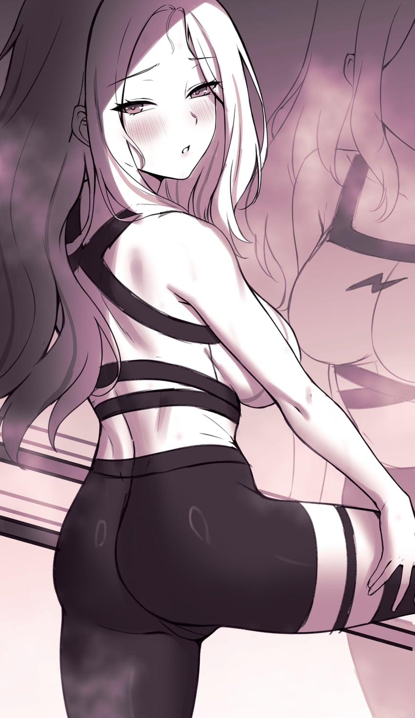 juo sena (idolmaster and 1 more) drawn by deras