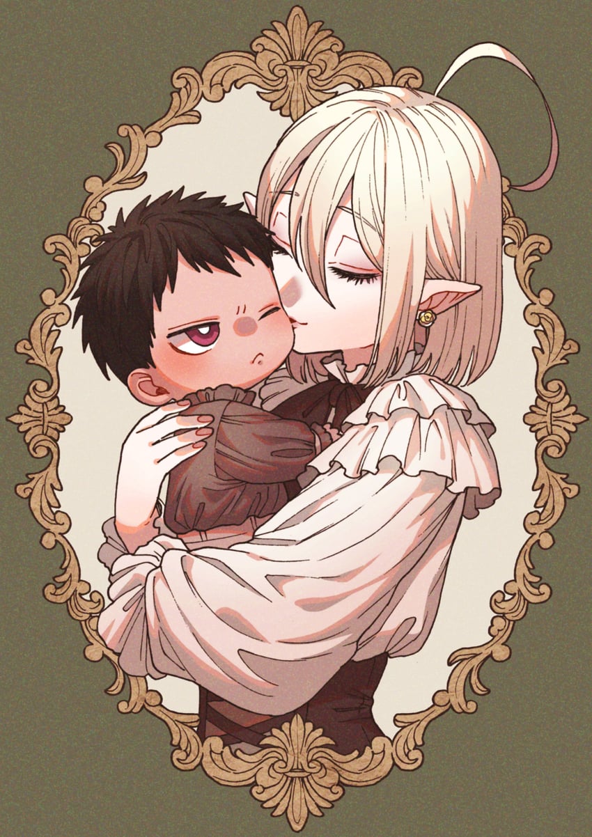 rose and raoul (raul to kyuuketsuki) drawn by ohayousan_084