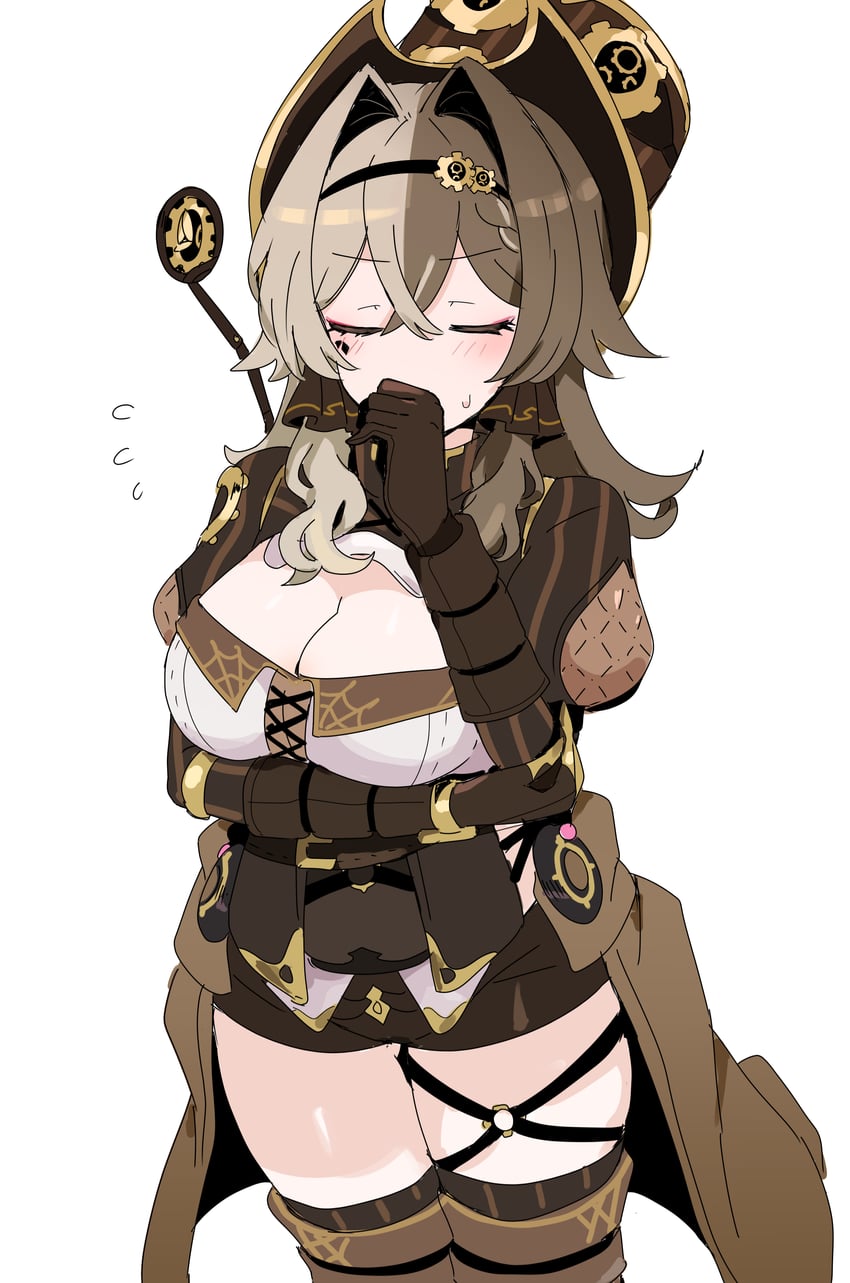 vill-v (honkai and 1 more) drawn by awe_(adorableduckyy)