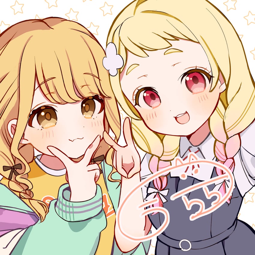 fujita kotone and onitsuka natsumi (idolmaster and 3 more) drawn by urara-owo