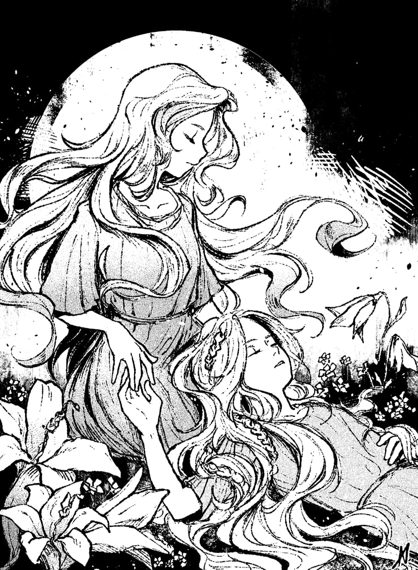 miquella and st. trina (elden ring and 1 more) drawn by al_chemist