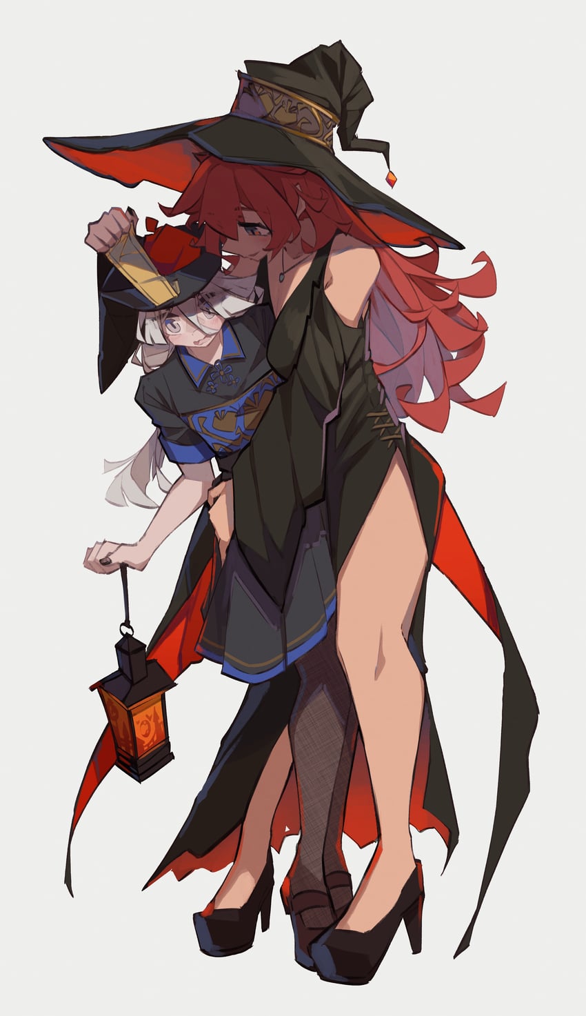 suletta mercury and miorine rembran (gundam and 1 more) drawn by togekk0