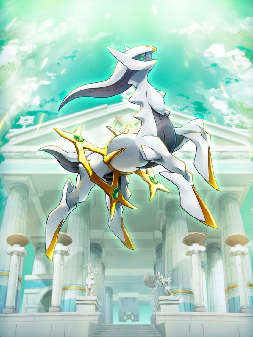 arceus, wyrdeer, and kleavor (pokemon and 2 more)