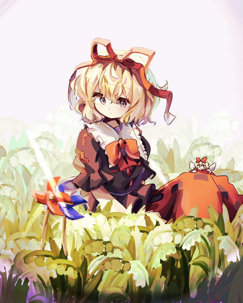 medicine melancholy and su-san (touhou) drawn by orz_torifune
