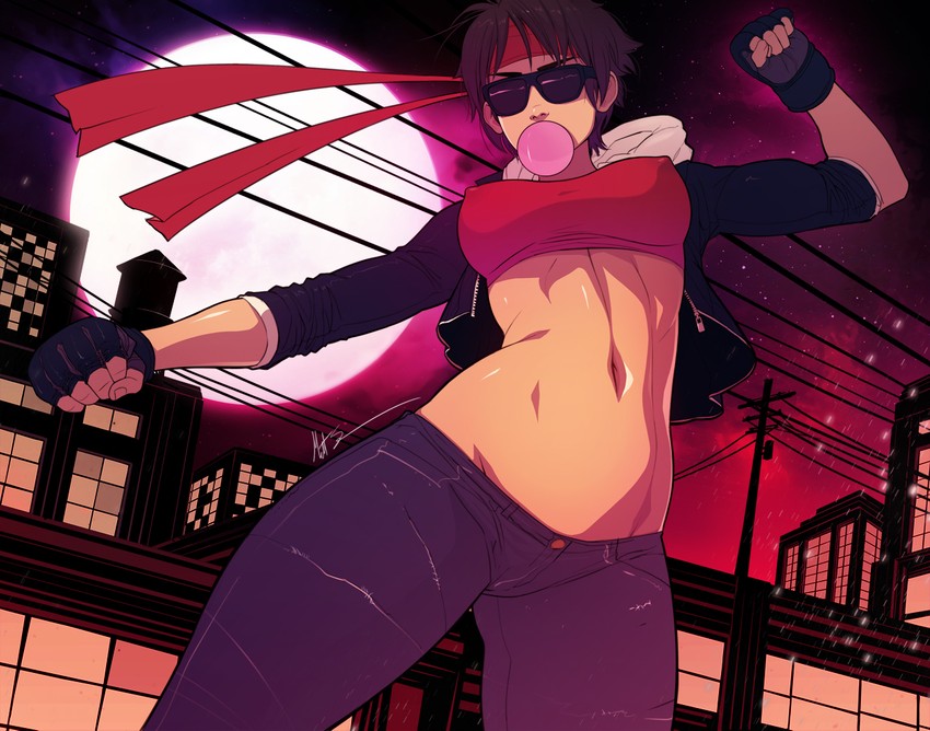 kasugano sakura (street fighter and 1 more) drawn by exmile